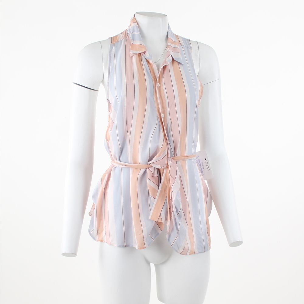 Free People Striped Blouse